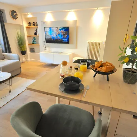 F1 Gp Monaco # - 4 Persons - Hypercenter - Private Parking - Clim - Full Renovated - Fast Wifi Apartment *