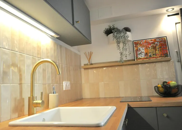 Monaco # - 4 Persons - Hypercenter - Private Parking - Clim - Full Renovated - Fast Wifi * مينتون